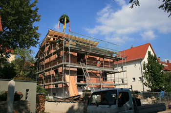 Handwerkerhof Dresden: Bau Eigenheimstrasse
