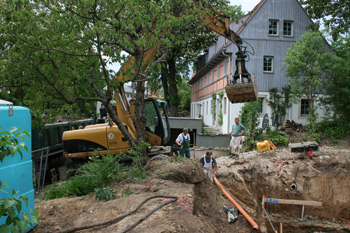 Handwerkerhof Dresden: Bau Eigenheimstrasse